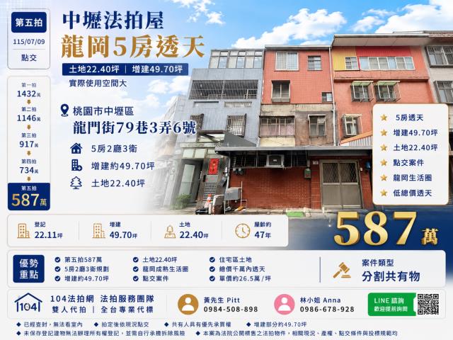 桃園中壢法拍透天-0