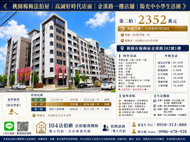 桃園法拍店面-0