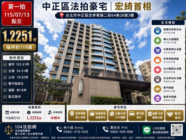 台北中正區法拍大樓-0