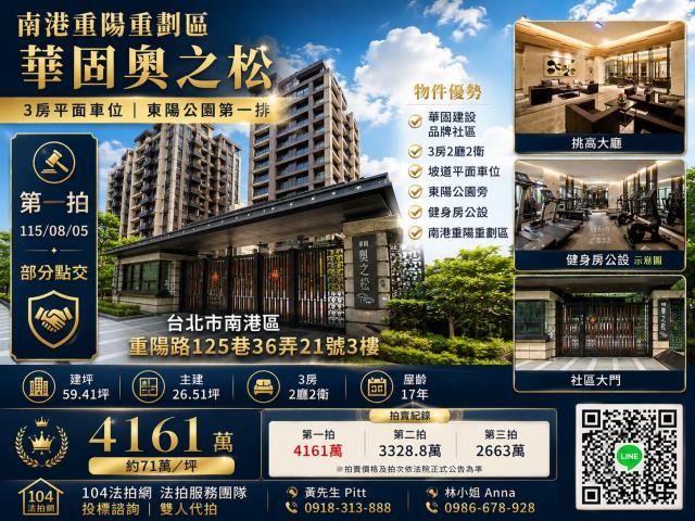 台北南港法拍華廈-0
