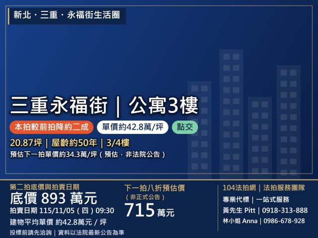 新北三重法拍公寓-0