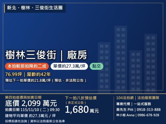 新北樹林法拍廠房-0