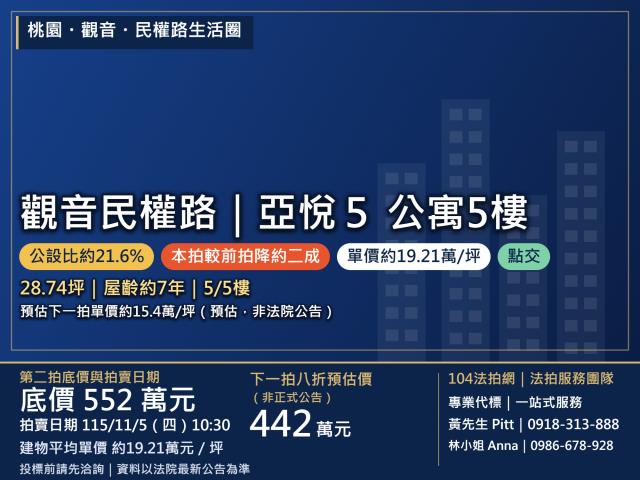 桃園法拍公寓-0
