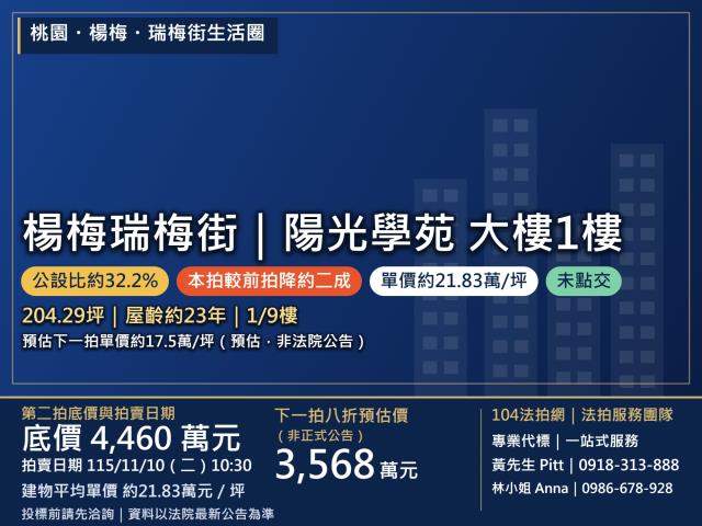桃園大樓拍賣-0